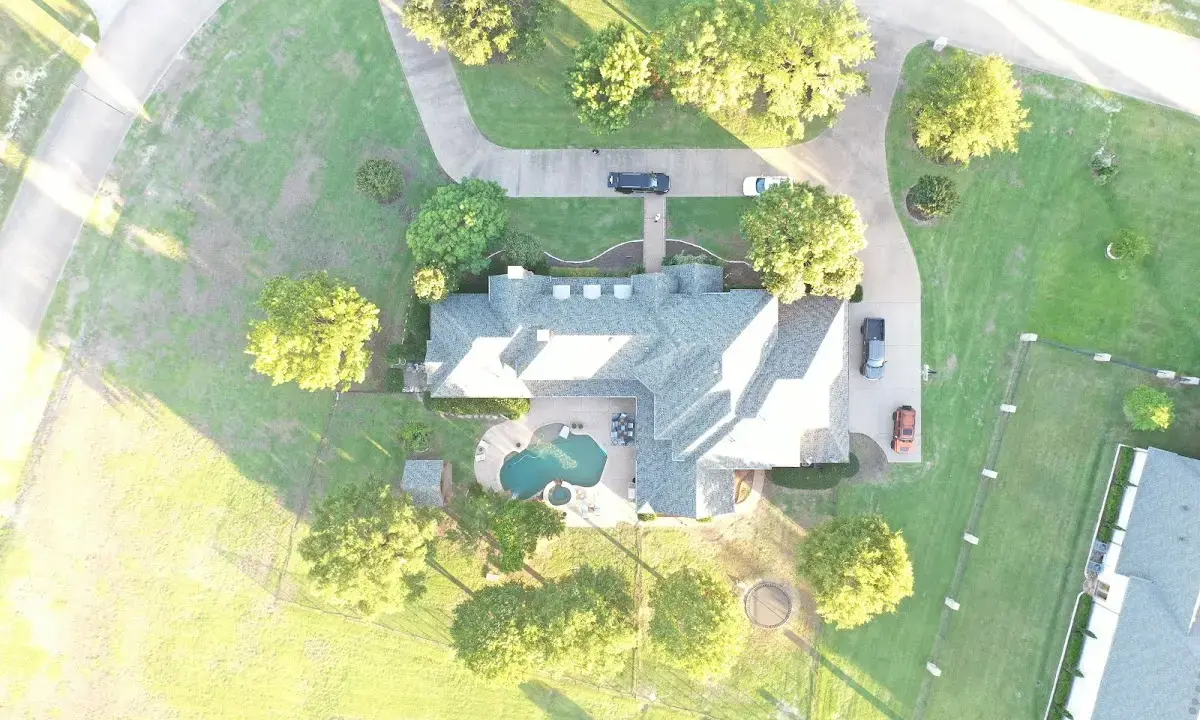 New shingle roof installation on a home in Dent